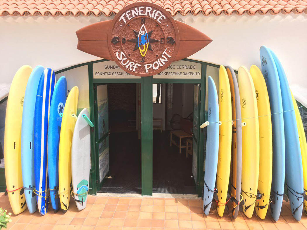Школа серфинга на Тенерифе