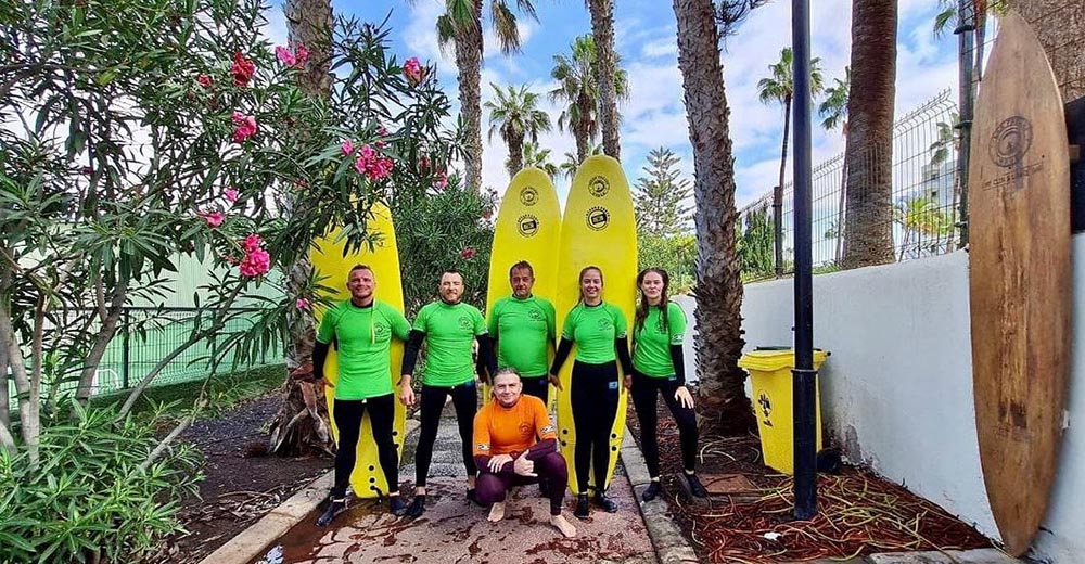 Surf school in Tenerife